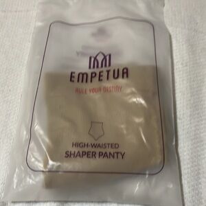 BNWT Empetua High Waisted Shaper Panty Waist/ Tummy Control Nude Small